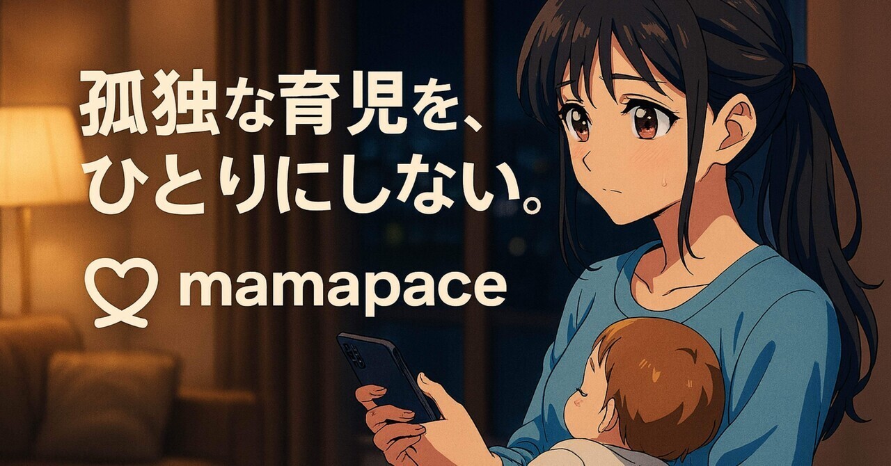 Mamapace アプリのイメージ